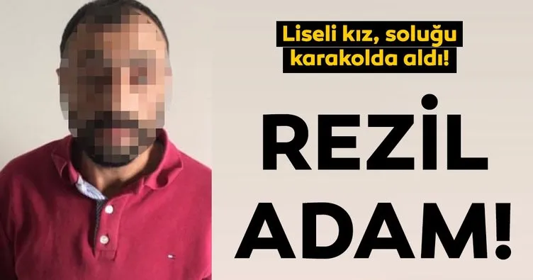 Son dakika: Liseli kızı sokak ortasında taciz eden sapık gözaltına alındı