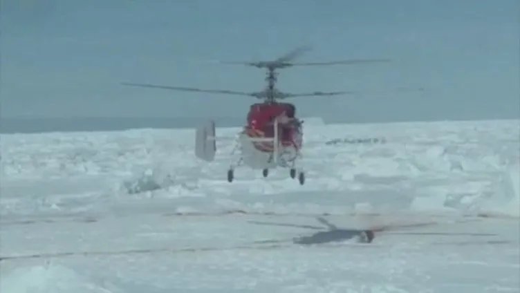 Antarktika’da mahsur kalanlar kurtarıldı