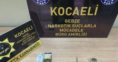 Kocaeli’nde narkotik operasyonu! 3 ayrı operasyonda 4 tutuklama #kocaeli