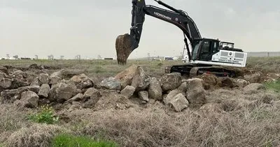 Şırnak Havalimanında Şerit Saha temizleme çalışması başlatıldı #sirnak