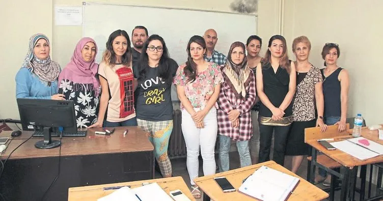 Manisa’da yabancılar Türkçe öğreniyor