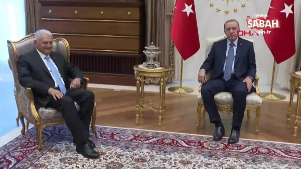 Başkan Erdoğan, TBMM Başkanı Yıldırım'ı kabul etti