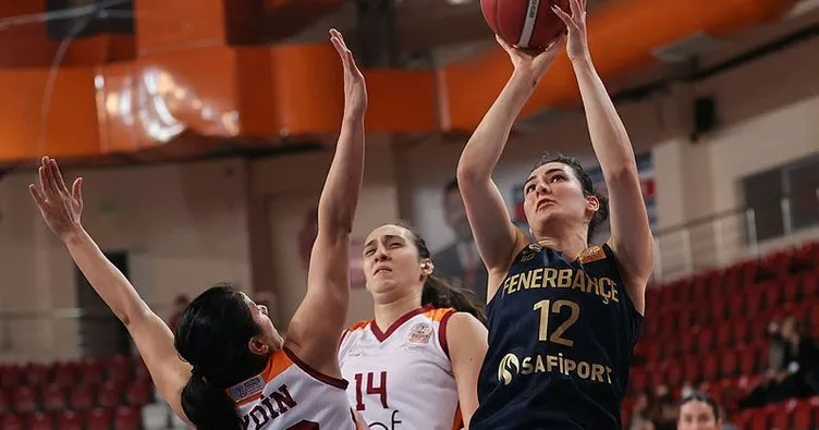 Kadınlar Basketbolda Galatasaray, Fenerbahçe’yi yendi