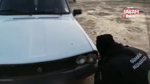 Şanlıurfa'da gümrükte inanılmaz olay... Otomobil farında kuzu kaçakçılığı | Video