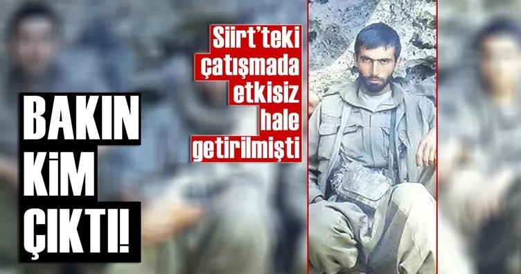 Son dakika: Siirt’teki çatışmada öldürülen teröristin kimliği belli oldu!