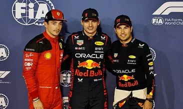 F1 Bahreyn Grand Prix’sinde pole pozisyonu Max Verstappen’in