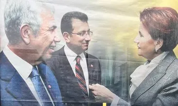Akşener’in reklam afişinde dikkat çeken detay #ardahan