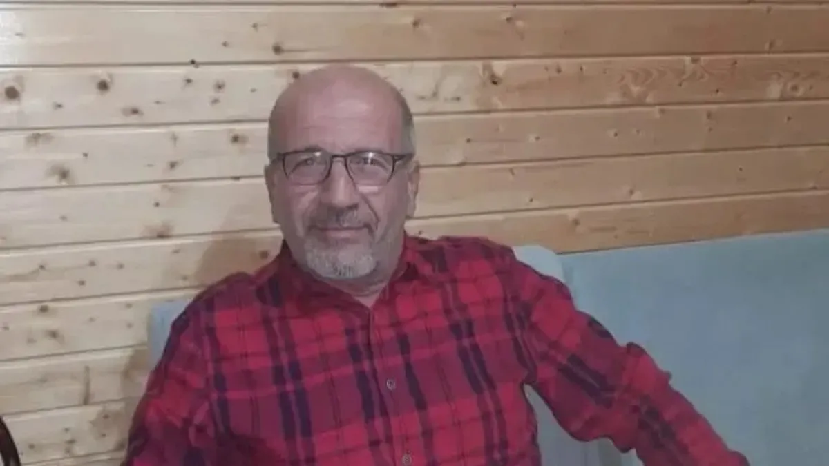 Kamyonuna çadır çekerken düşüp öldü