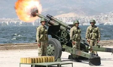 Son dakika: Başkan Erdoğan için 101 pare top atışı
