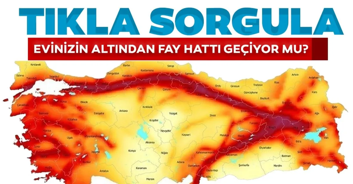 tikla ogren turkiye deprem risk haritasi 2020 ile afad ve mta fay hatti sorgulama e devlet ile evimin altindan fay hatti var mi geciyor mu galeri yasam