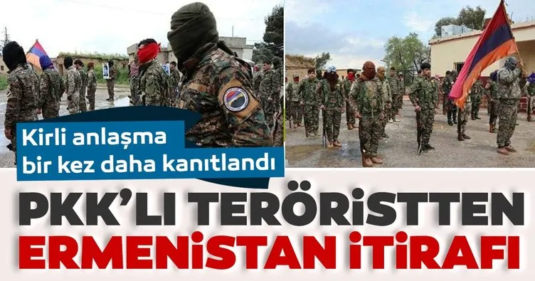 PKK’lı teröristlerden Ermenistan itirafı
