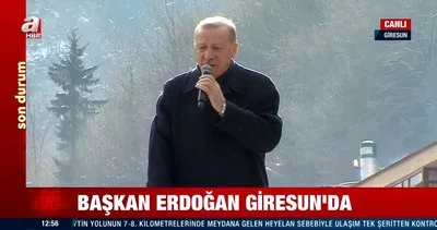SON DAKİKA: Başkan Erdoğan’dan Giresun’da afet konutlarının teslim töreninde önemli açıklamalar