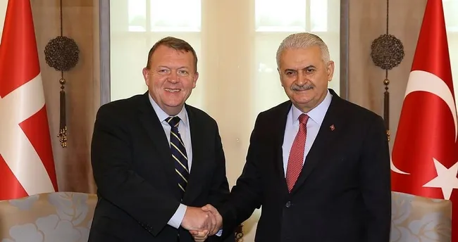 Başbakan Yıldırım, Rasmussen ile görüştü