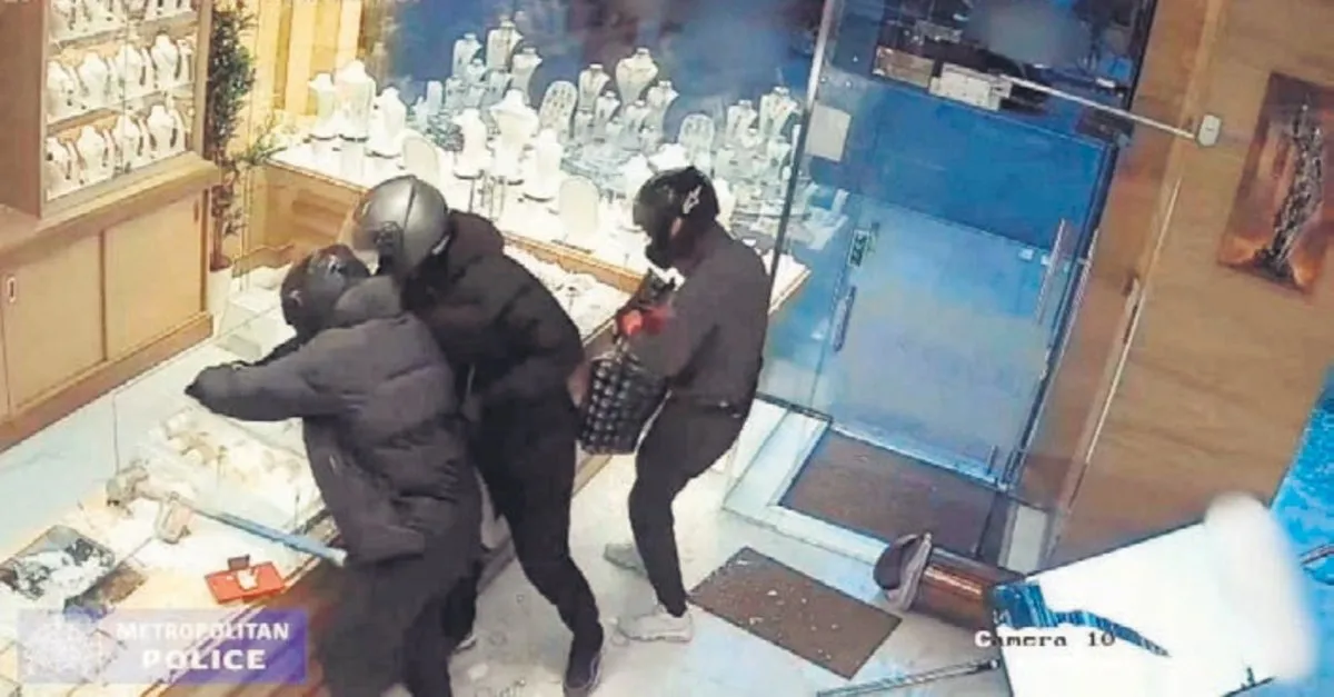 İngiltere’de gasp ve hırsızlık furyası