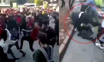 Antalya’da okul çıkışı liseli kavgası: Ortalık savaş alanına döndü!