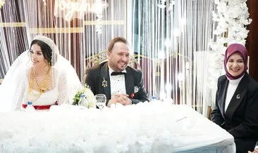 Bakan Göktaş yetiştirme yurdunda büyüyen Sidar’ın nikah şahidi oldu