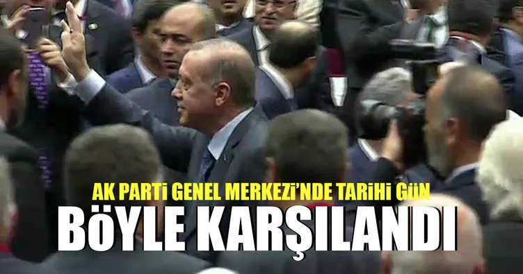 Cumhurbaşkanı Erdoğan AK Parti’ye üye oldu