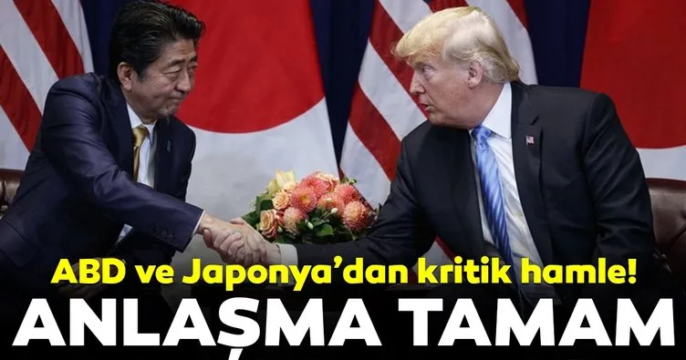 Japonya ve ABD’den ticaret anlaşması