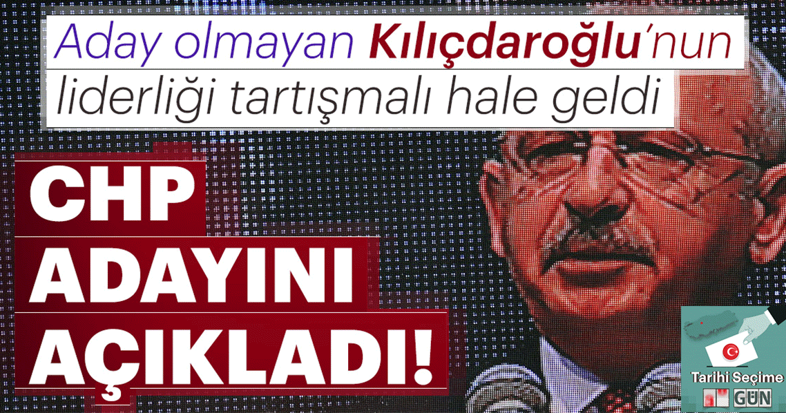 CHP’nin adayı Muharrem İnce oldu