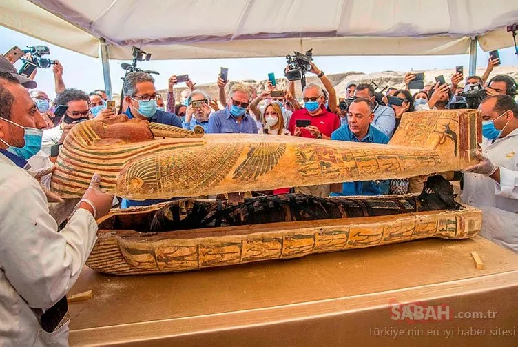 Mısır’da 2 bin 500 yıllık 59 tabut bulundu