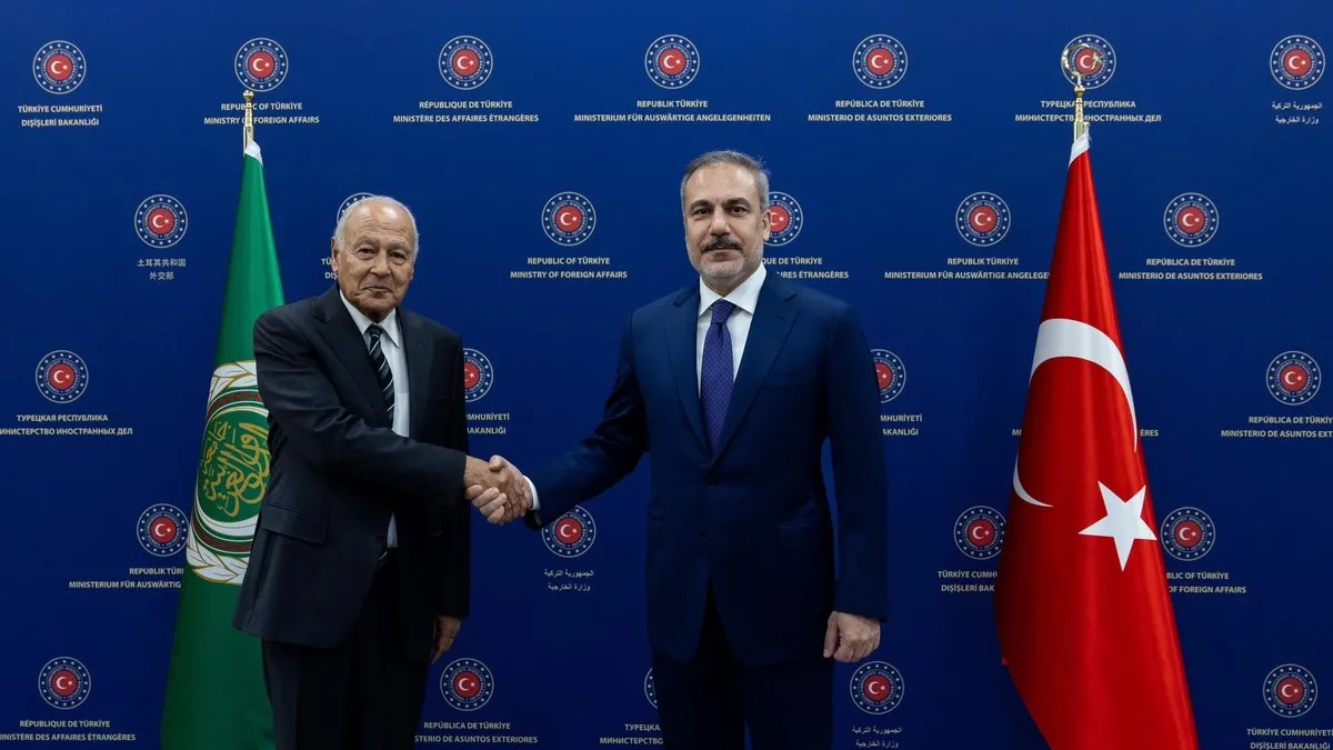 Bakan Fidan, Arap Birliği Genel Sekreteri Ebu Gayt'ı kabul etti Bakan Fidan, Arap Birliği Genel Sekreteri Ebu Gayt'ı kabul etti