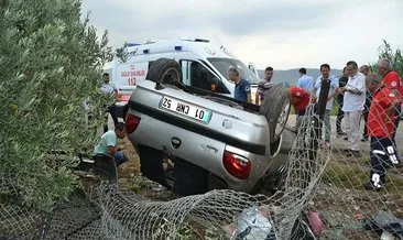 Adana’nın Kozan ilçesinde trafik kazası: 1 yaralı