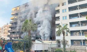 Korkutan otel yangını