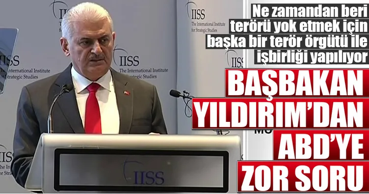 Başbakan Yıldırım ABD’ye zor soru