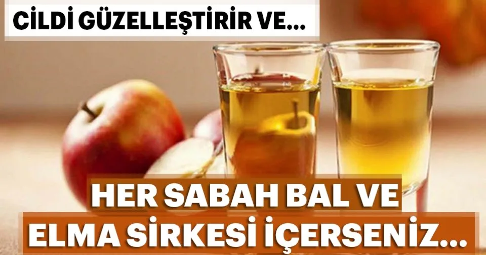 her sabah bal ve elma sirkesi icerseniz kadin haberleri