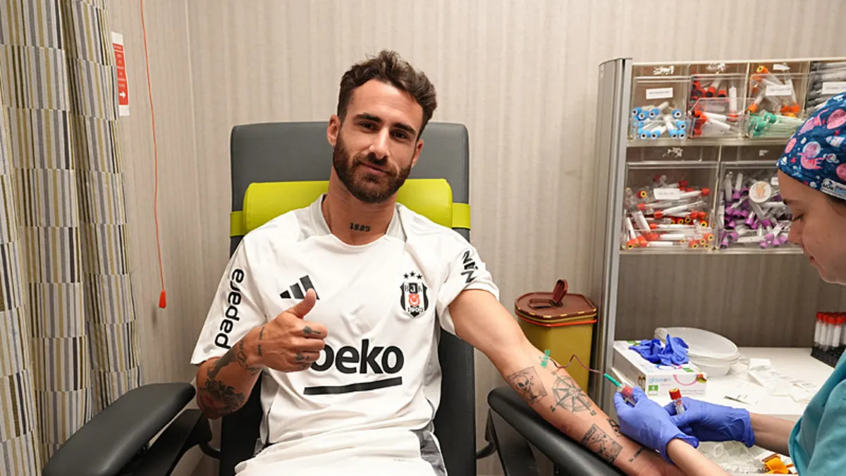 Beşiktaş'ta Rafa Silva, sağlık kontrolünden geçti