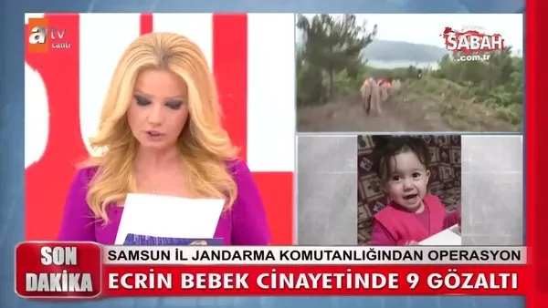 Müge Anlı'nın ortaya çıkardığı Minik Bebek 'Ecrin Kurnaz' cinayetinde gözaltı sayısı 9'a çıktı | Video