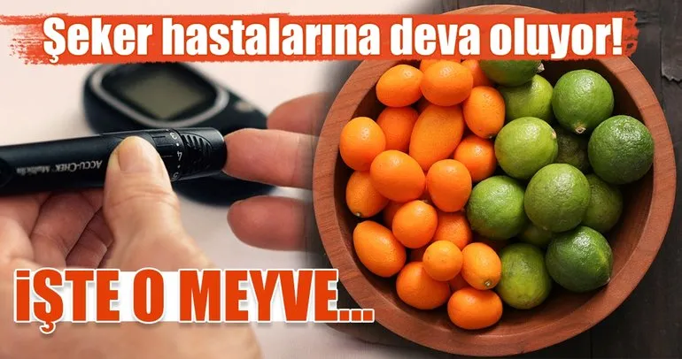 Şeker hastalarına deva oluyor! İşte o meyve...