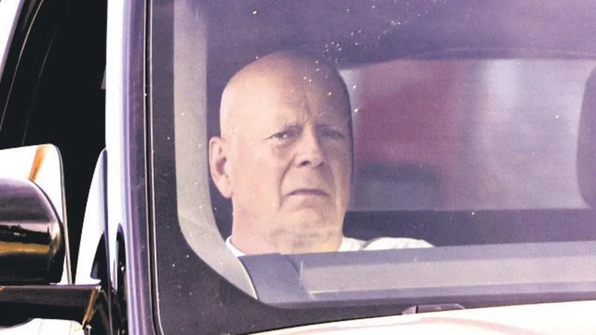 Demans hastası Willis’in son hali üzdü