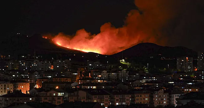 Ankara'da ağaçlık alanda yangın! Ekipler müdahale ediyor - Yaşam Haberleri