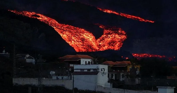 La Palma’da yanardağ felaketi sürüyor! Adada külden tepeler oluştu