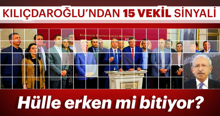 Son dakika: 15 vekil CHP'ye dönecek mi?