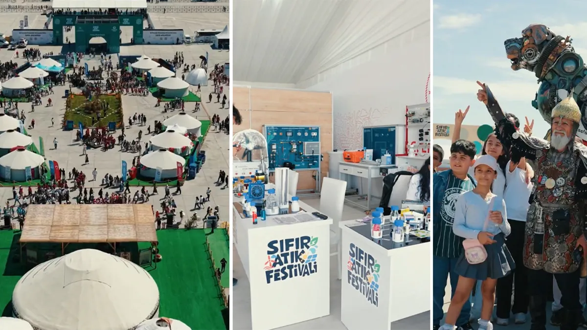 "Sıfır Atık Festivali" İstanbul Atatürk Havalimanı'nda devam ediyor! "1 milyondan fazla vatandaşımızın ziyaret etmesini bekliyoruz"