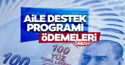 Son Dakika Aile Destek Programı ödemeleri yattı mı, ne zaman yatacak? 850-1250 TL Eylül ayı Aile Destek Paketi ödemeleri tarihleri