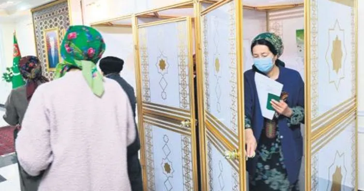 Türkmenistan halkı sandık başına gitti