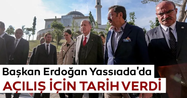 Başkan Erdoğan Yassıada’da