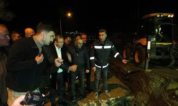 Yozgat'ta iş makinesi doğalgaz borusunu deldi: Kentin gazı kesildi! #yozgat
