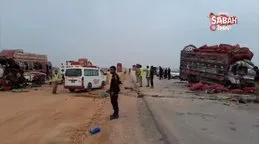 Pakistan’da yolcu otobüsü, tanker ve kamyonet birbirine girdi: 8 ölü