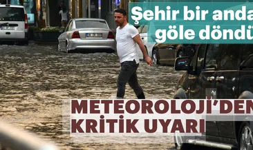 Kayseri 1 saatte göle döndü