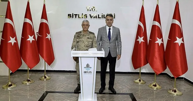 Jandarma Genel Komutanı Orgeneral Çetin, Bitlis’i ziyaret etti