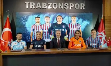 Trabzonspor’da dört genç futbolcuyla sözleşme yenilendi
