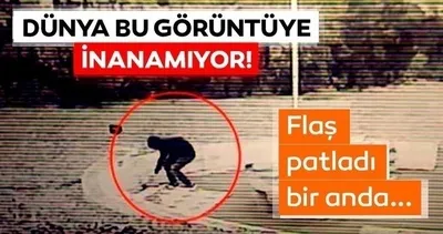Dünya bu görüntüler karşısında şaşkına döndü! Bir anda ortadan kayboldu ve...