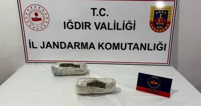 Iğdır’da uyuşturucu operasyonu: 1 kilo 350 gram kubar esrar ele geçirildi #igdir