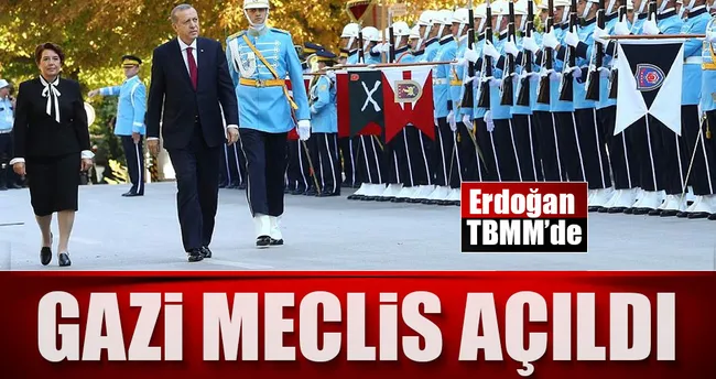 Gazi Meclis açıldı