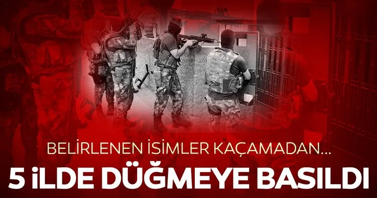 Zonguldak merkezli 5 ilde FETÖ operasyonu: 13 gözaltı