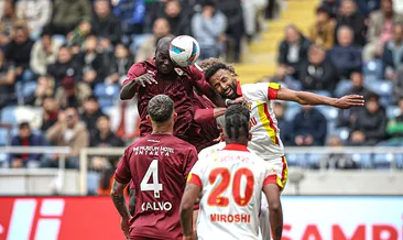 Hatayspor - Göztepe maçında kazanan yok!